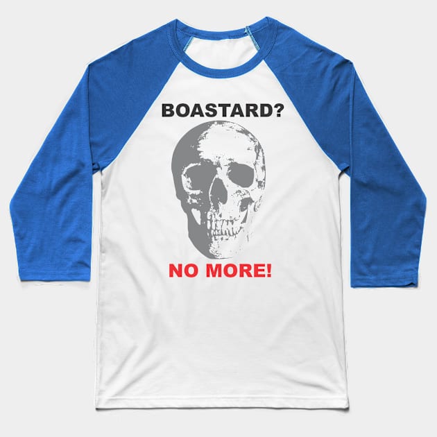 No More! #1 Baseball T-Shirt by republicofcannabis